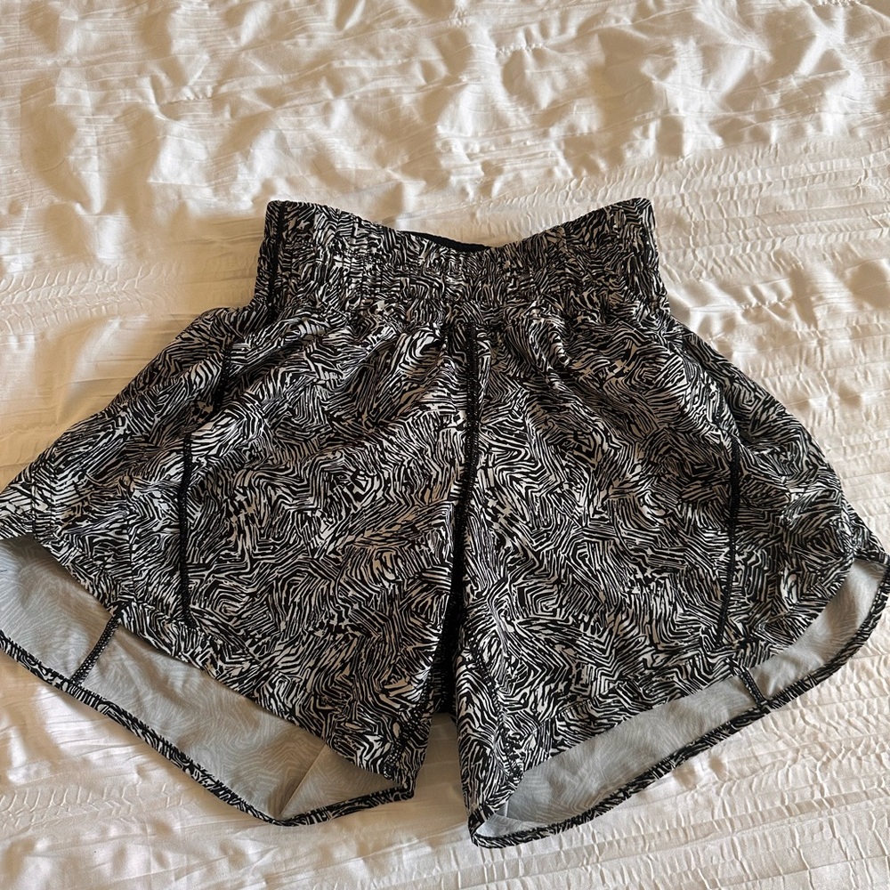 lululemon athletica Zebra Print High Waist Shorts - Picture 2 of 2